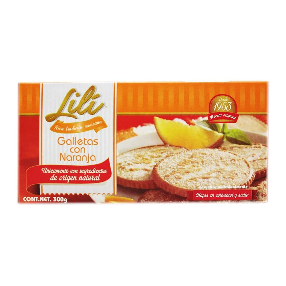 Galletas Lili Con Naranja 300 G Walmart 5746