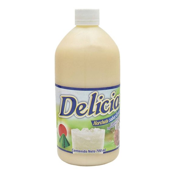 Concentrado para bebida Delicia horchata sabor coco 700 ml