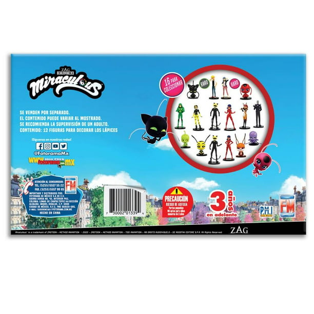 pack 12 mini figuras miraculous - lady bug - pa - Acheter Autres