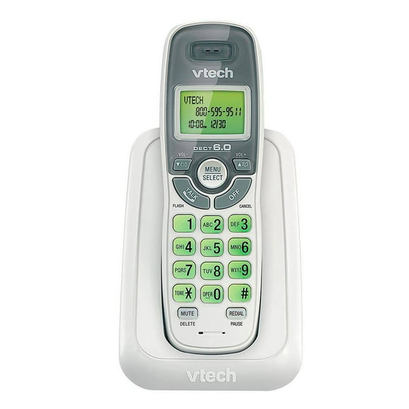 teléfono inalámbrico vtech cs6114 blanco
