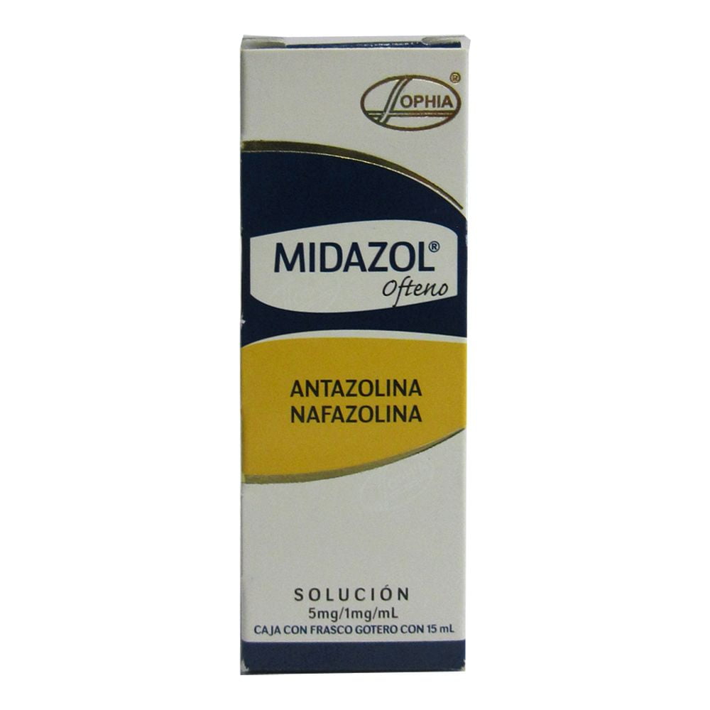 Midazol solución oftálmica 15 ml | Walmart