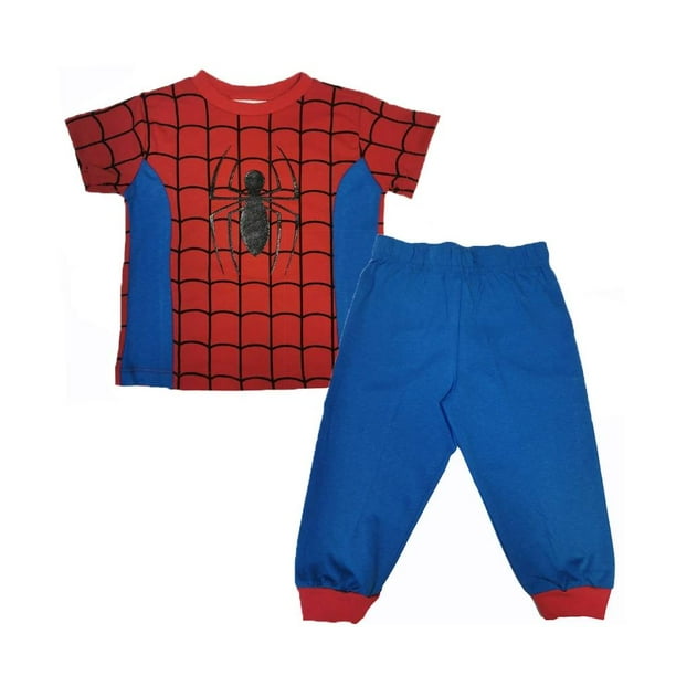 Pijama Movis Talla 3X Spiderman para Bebé 2 pzas