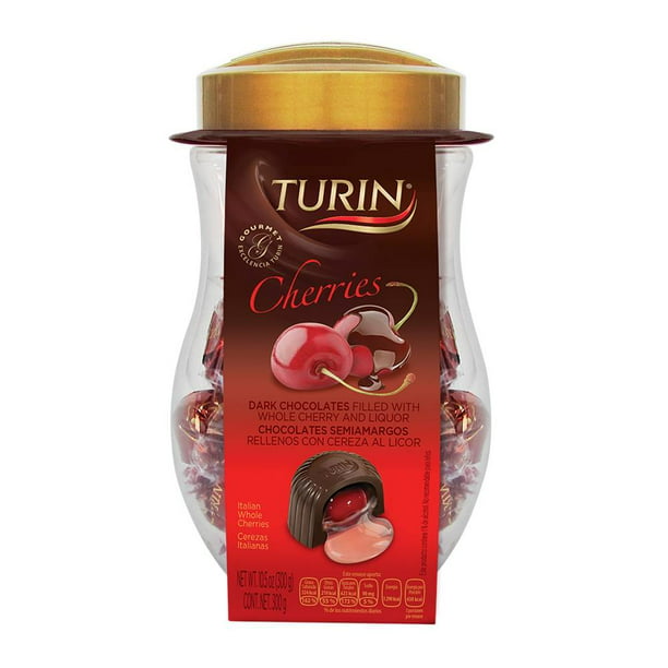 San Valentin Caja con Chocolate Relleno de Cereza al Licor