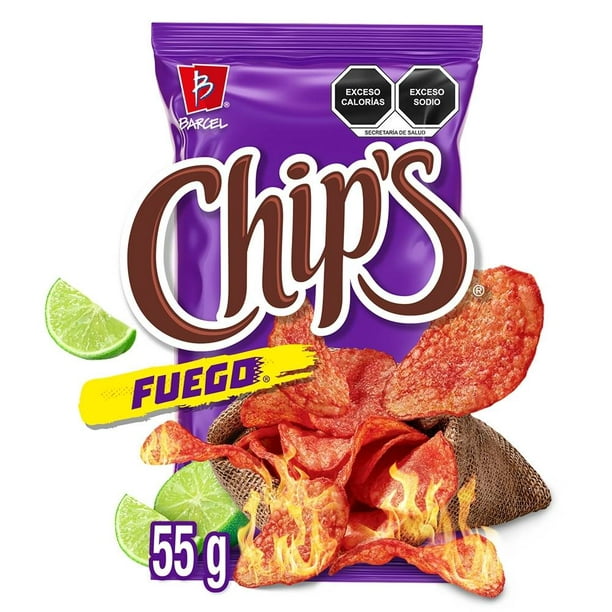 Papas fritas Barcel Chips fuego 55 g