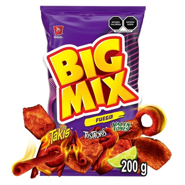 Botana surtida Barcel Big Mix fuego 200 g || Bodega Aurrera Despensa a ...