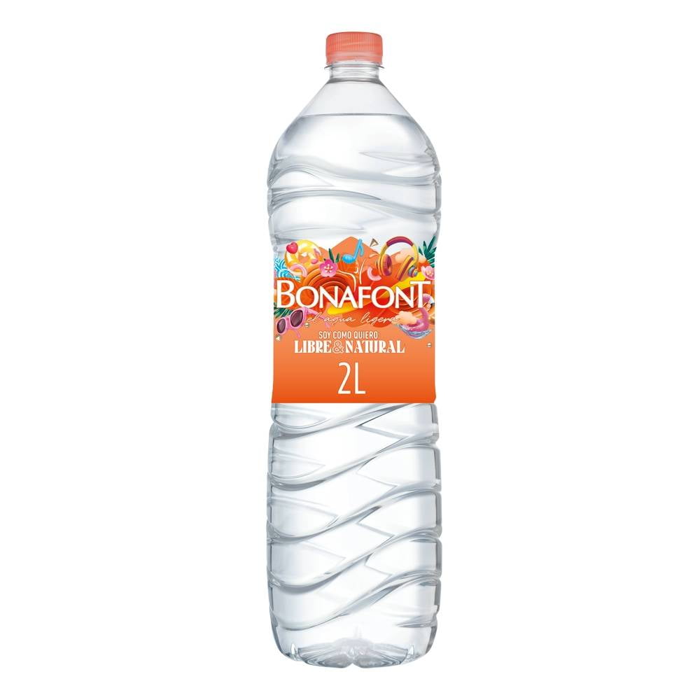 botella de agua 2 litros