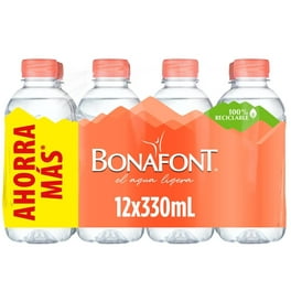 Agua Bonafont 12 botellas de 600 mL