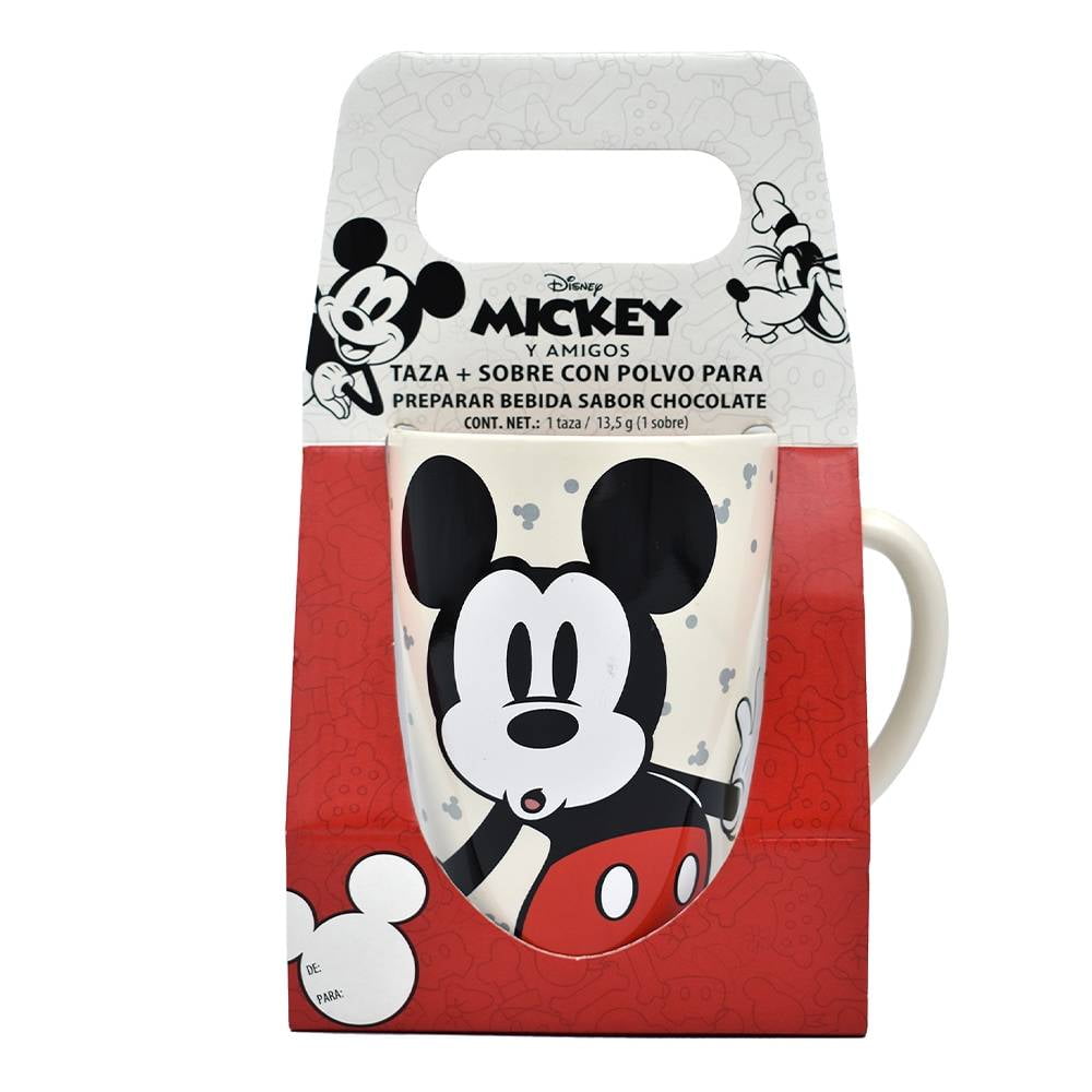 Taza Disney Mediana Mickey & Minnie con Cocoa Galeria Dc