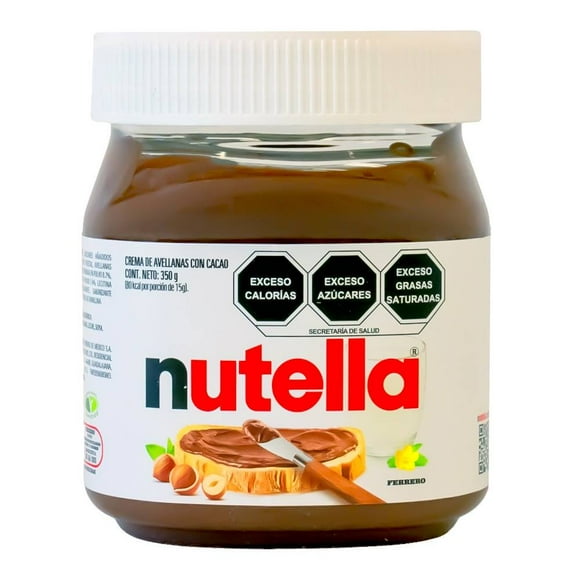 Crema de avellanas Nutella con cacao 350 g