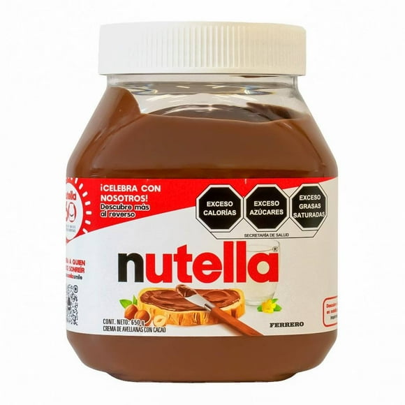 Crema de avellanas Nutella con cacao 650 g