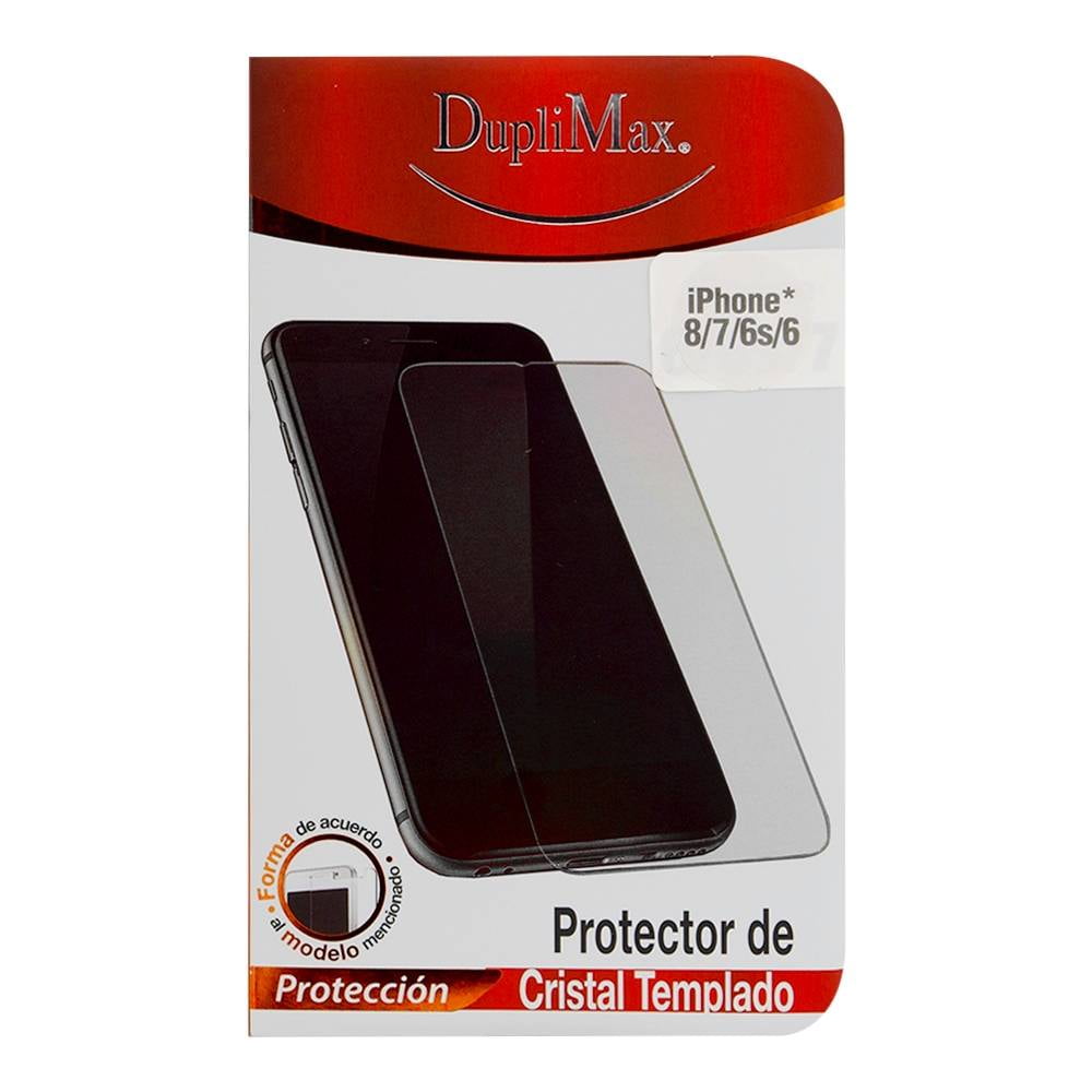 Protector de Cristal Templado DupliMax para iPhone 6/6 s/7/8, 1 pza