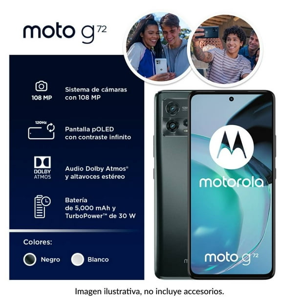 Motorola Moto G72 6GB/128GB Azul - Teléfono móvil