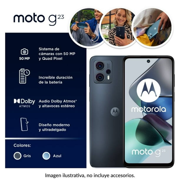 Smartphone Motorola Moto G23 128 GB Gris Desbloqueado