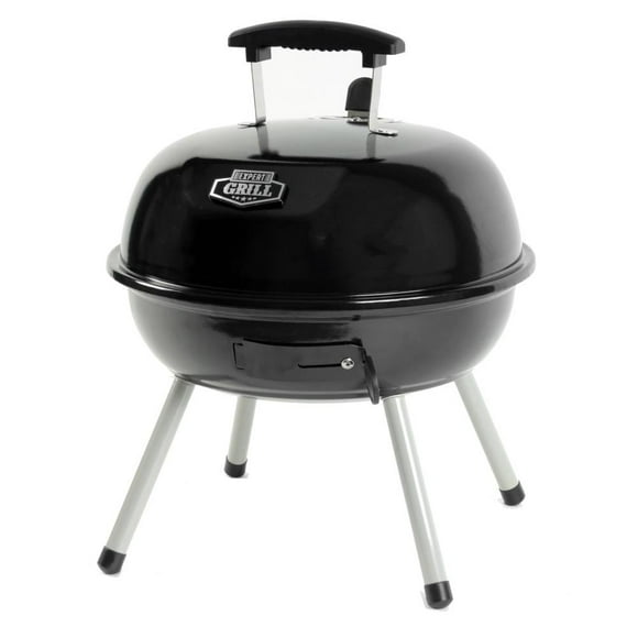 Asador Portátil Expert Grill 14.5 Pulgadas Negro