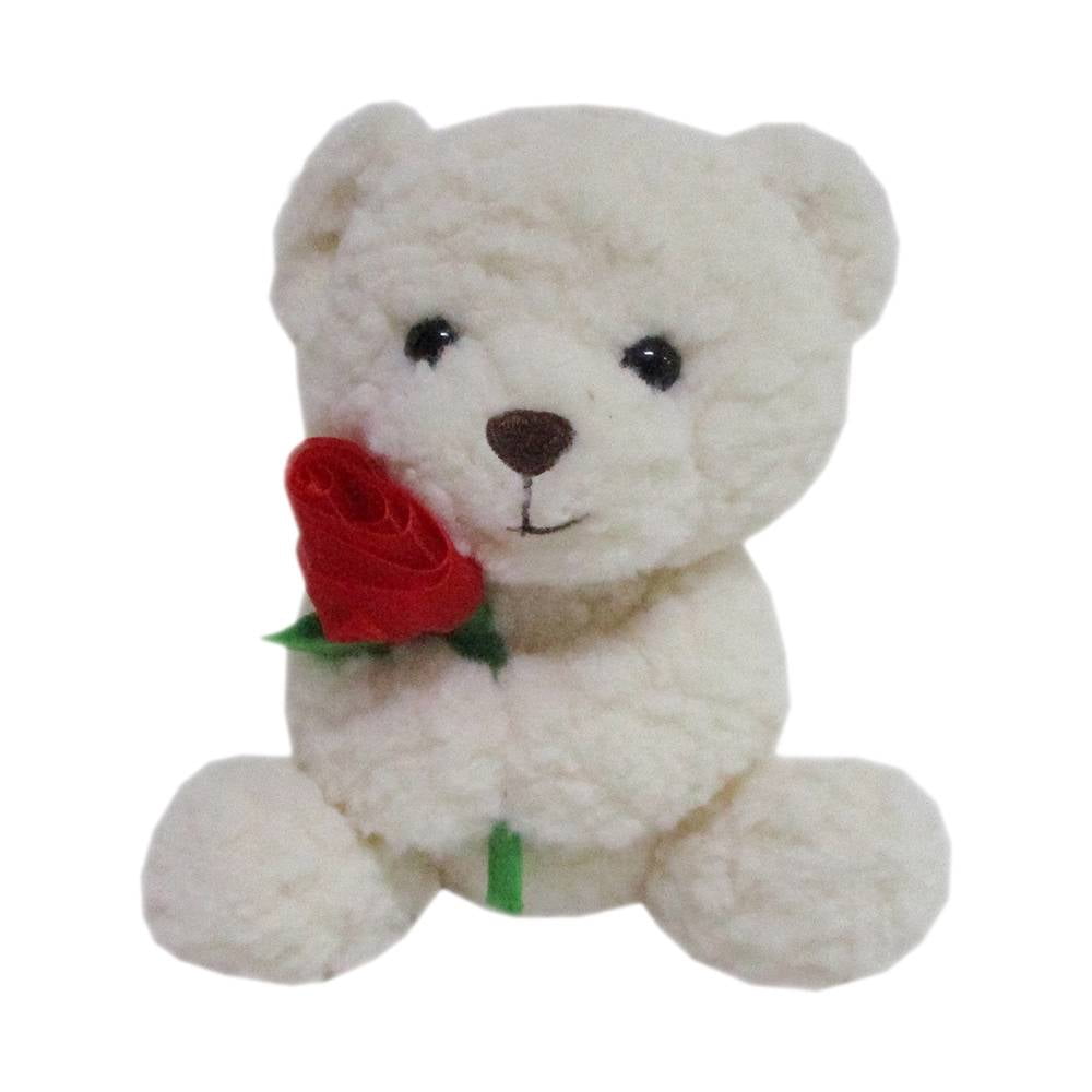 12 Peluches De Ositos Blancos 11.5 Cm Regalo San Valentin