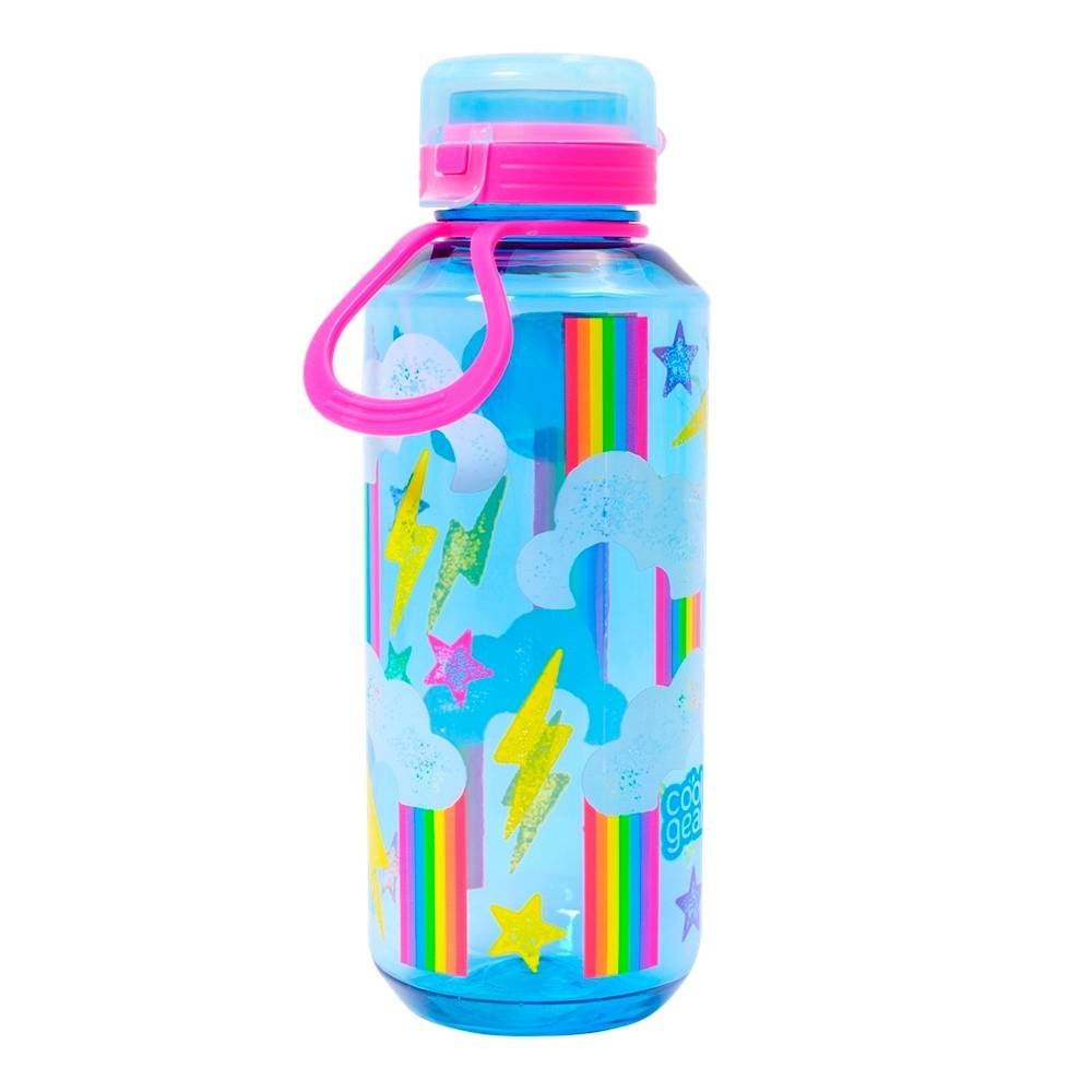 Botella Termica Infantil Arcoiris Y Corazones Premium Color Multicolor
