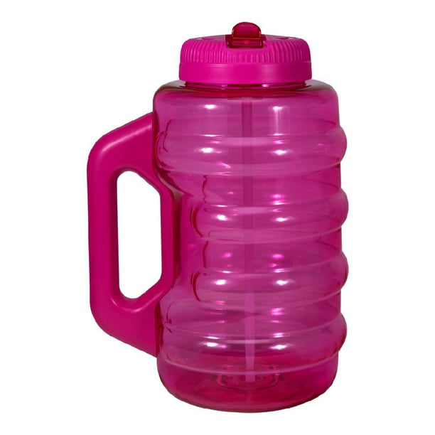 USN Botella de agua, 2,2 litros, rosa