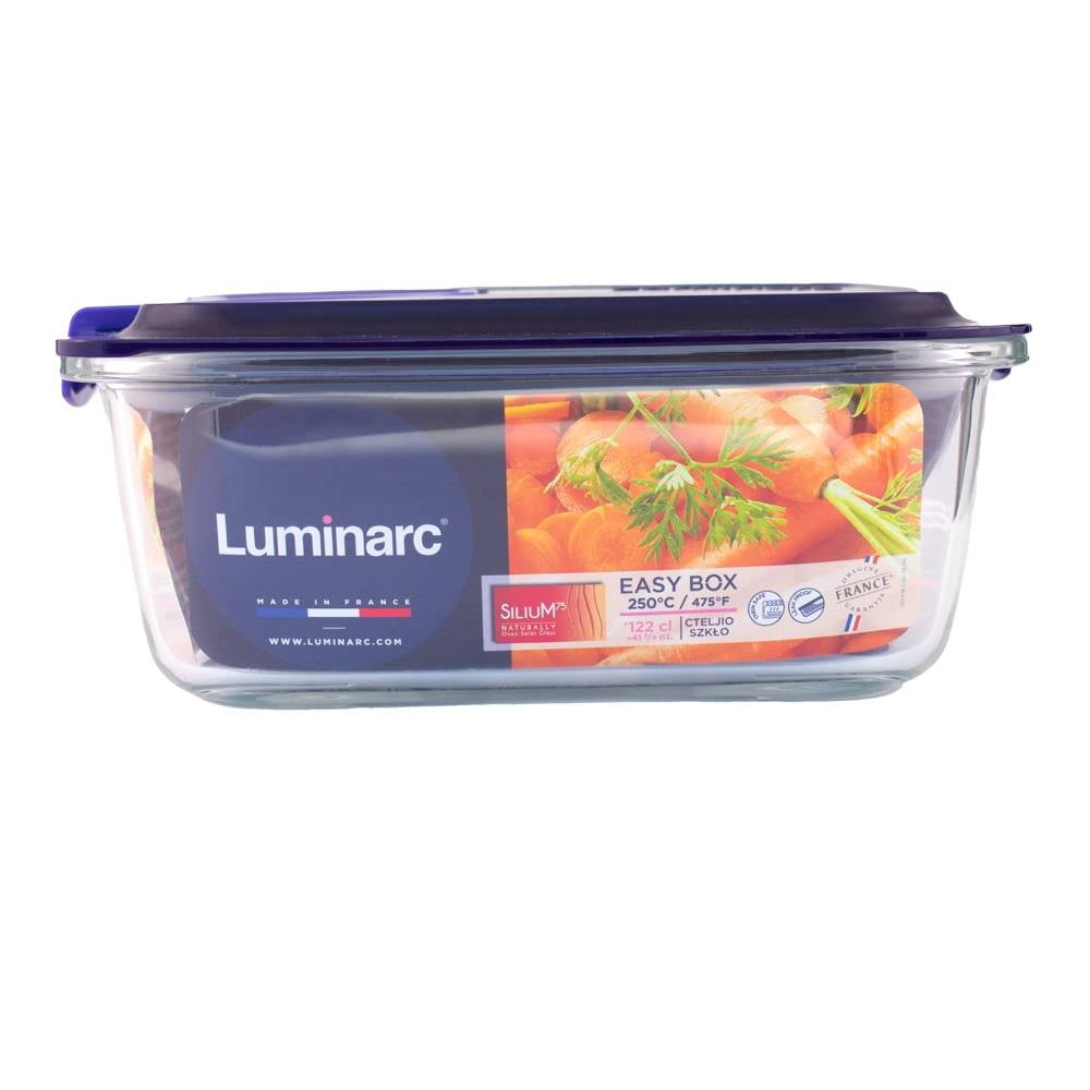 Hermetico Luminarc Topper Contenedor Alimentos Vidrio 760ml