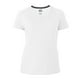 thumbnail image 1 of Playera Fruit Of The Loom para Mujer, Cuello V Manga Corta Blanco Talla CH, 1 of 4