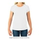 thumbnail image 4 of Playera Fruit Of The Loom para Mujer, Cuello Redondo Manga Corta Blanco Talla  CH, 4 of 4