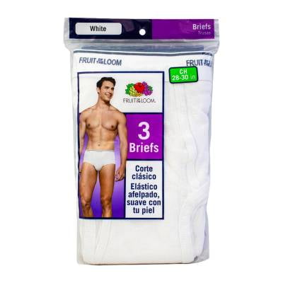 Trusa para Hombre Fruit of the Loom Talla CH Cl sico Blanco 3