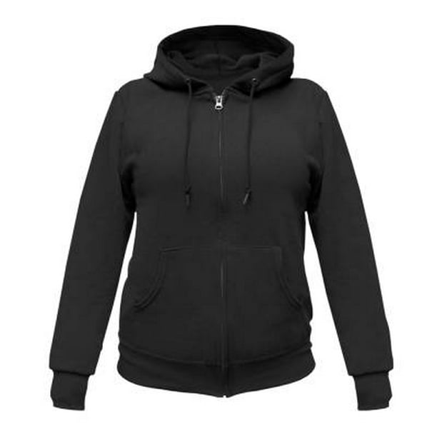 Sudadera Fruit Of The Loom Talla M con Cierre Negro