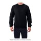 thumbnail image 3 of Sudadera Fruit of the Loom Talla M Cuello Redondo Negro, 3 of 4