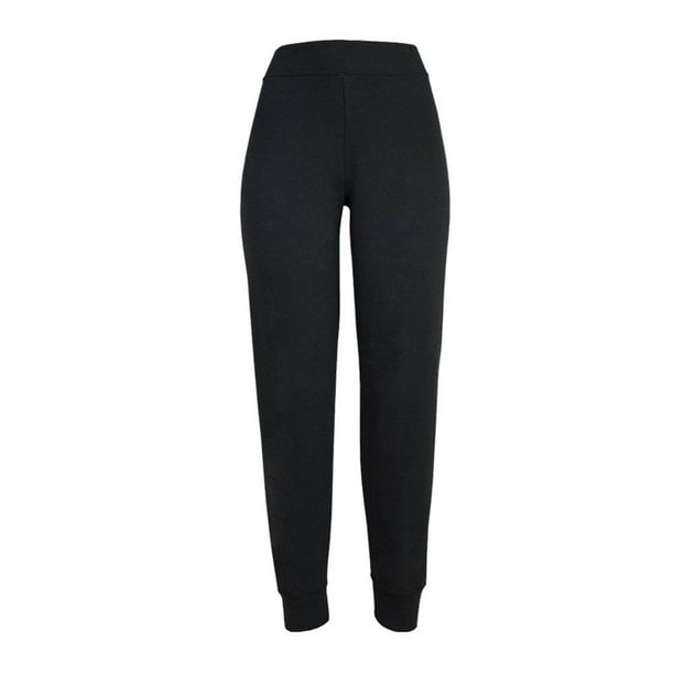 Jogger Fruit Of The Loom para Mujer, Felpa Negro Talla M