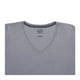 thumbnail image 3 of Playera Fruit of the Loom Talla G Cuello V Manga Corta Gris Jaspe Claro, 3 of 4