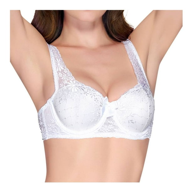 Brasier Ilusión Talla 36C Moño Blanco