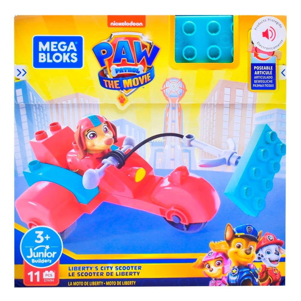 SCOOTER DE LIBERTY - MEGA BLOKS LA PAT'PATROUILLE - PAW PATROL