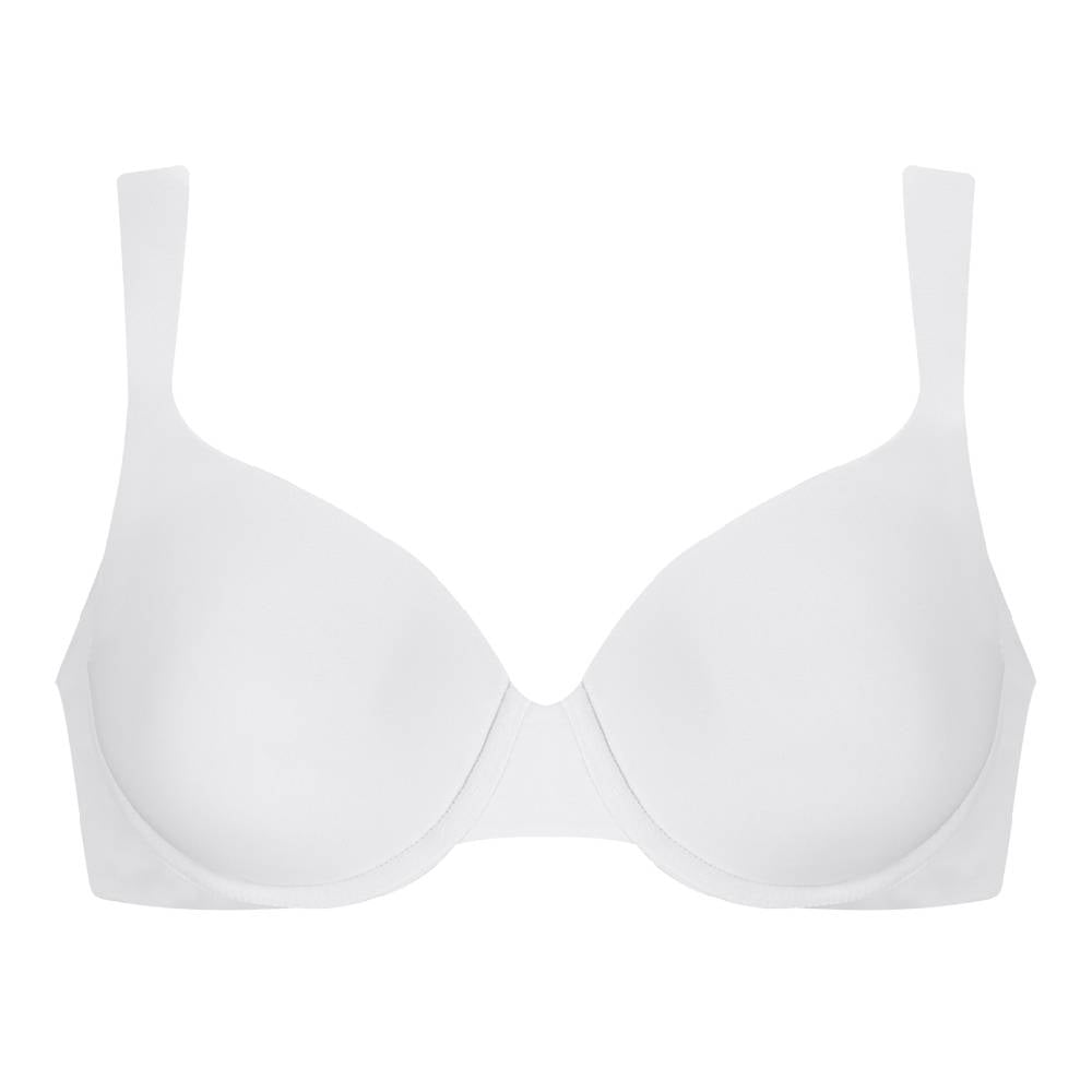 Brasier Curvation Talla 36D Sólido con Encaje Vino