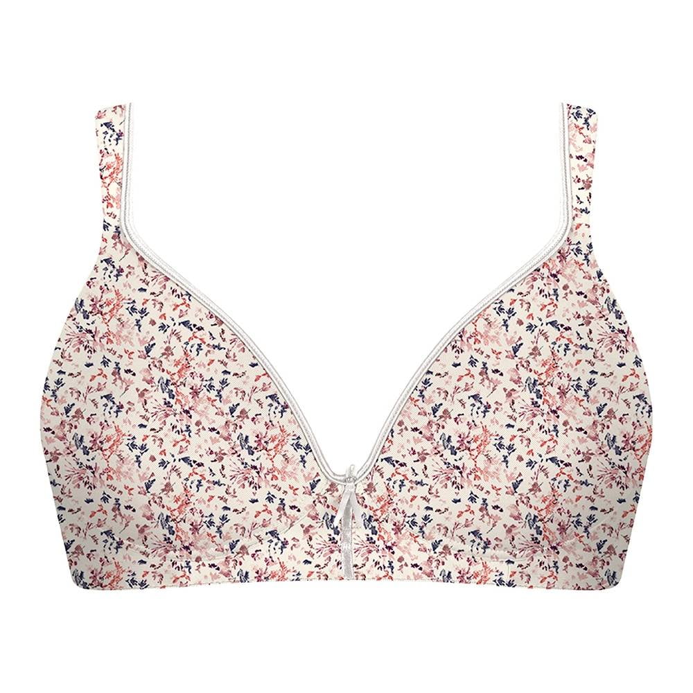 Brasier Curvation Talla 38B Sólido con Encaje Rosa