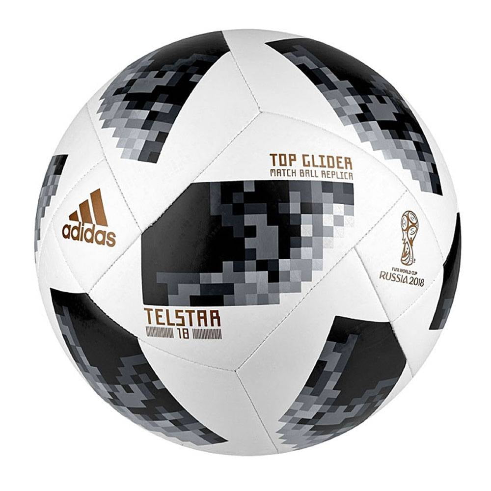 Millas seda delicado Balón de Fútbol Soccer Adidas Telstar Copa Mundial 2018 Número 5 | Walmart