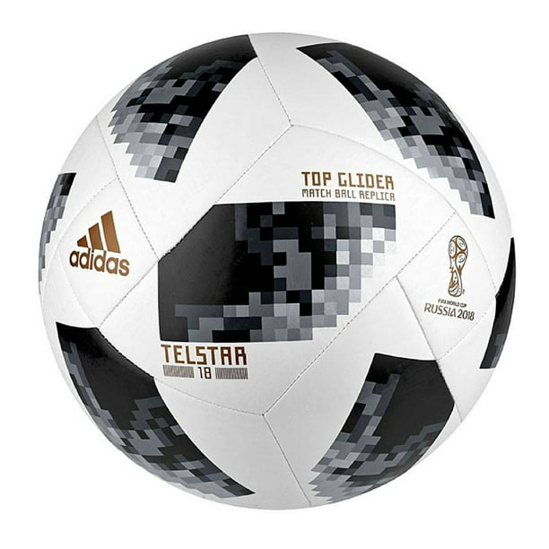 mayoria ventana Gaviota Balón de Fútbol Soccer Adidas Telstar Copa Mundial 2018 Número 5 | Walmart