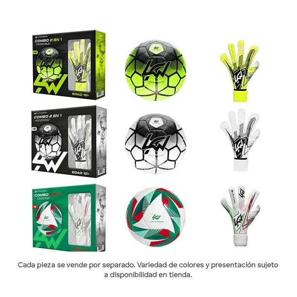 Balón de Fútbol Americano y Guantes Lifeworks Numero 7 Varios modelos 1  Pieza