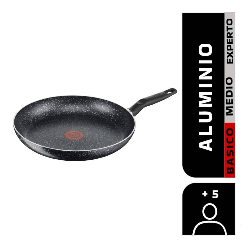 Sartén TEFAL Antiadherente Aluminio 30 cm T-FAL