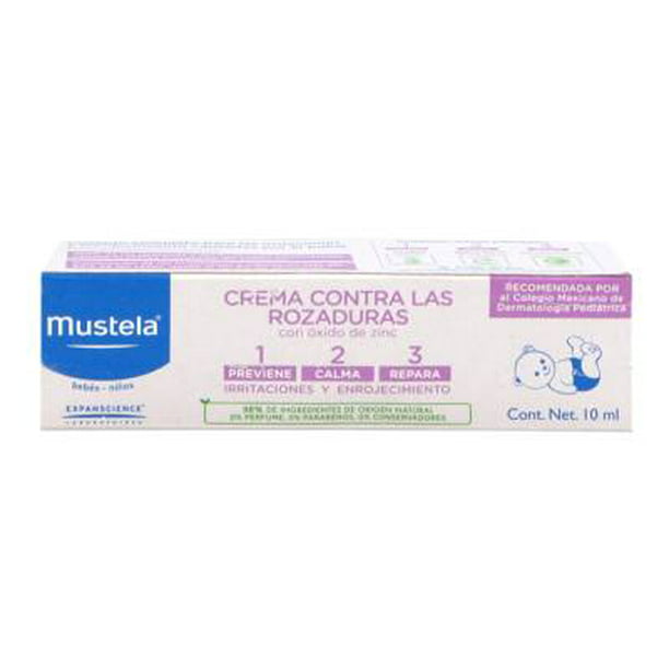 Mustela Crema Contra Rozaduras 1.2.3 Con Óxido De Zinc para Bebés y Niños
