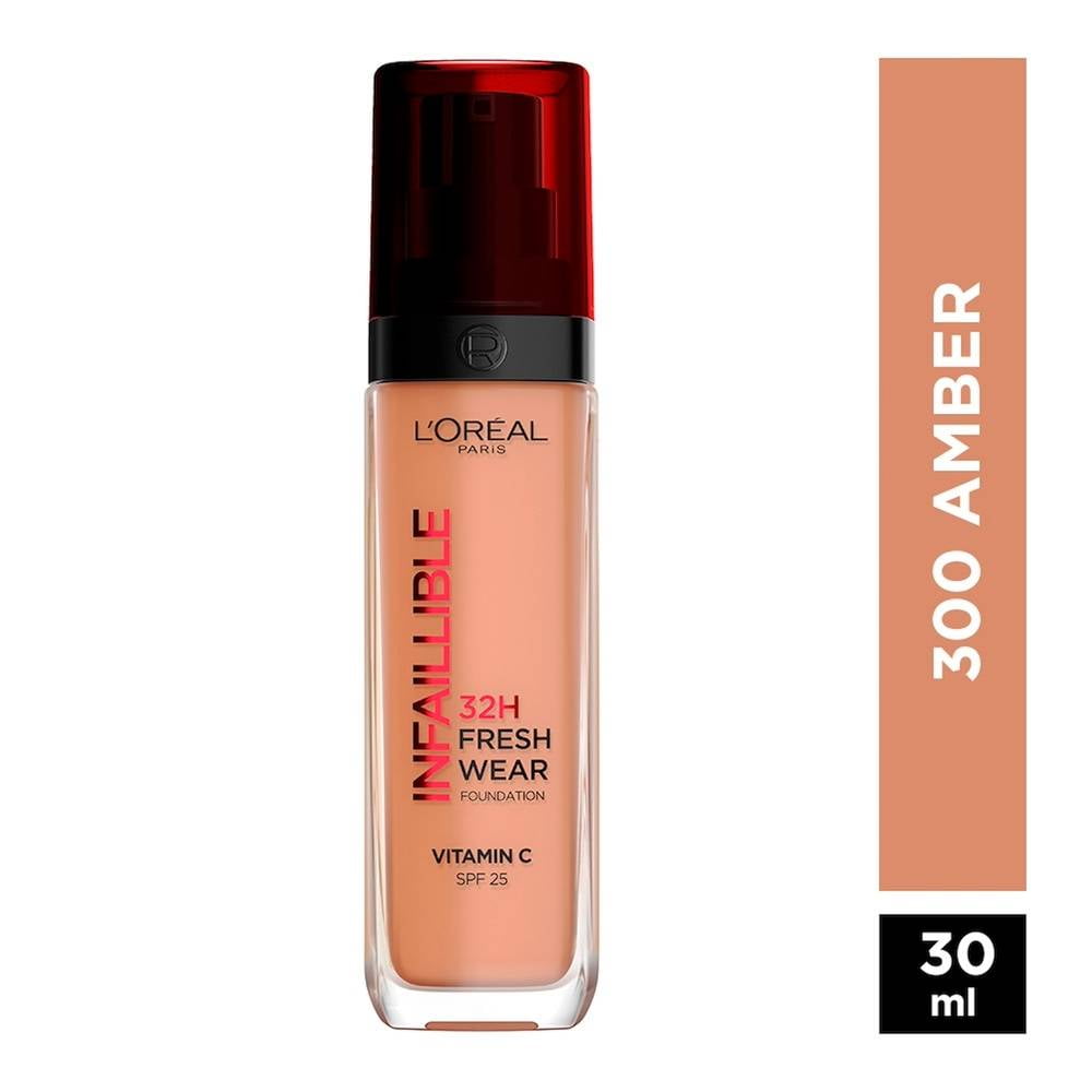 Base de maquillaje L'Oréal Infallible 32h fresh wear 220 sable sand 30 ml