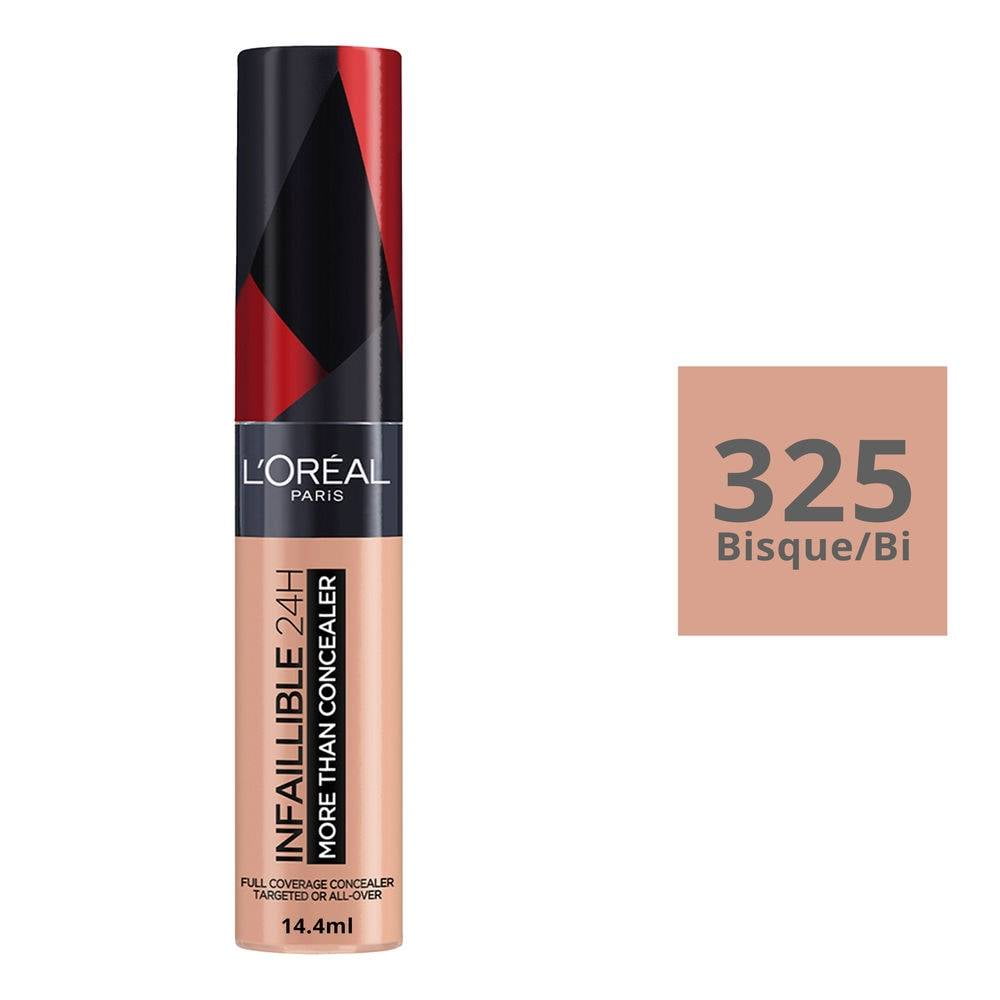 Corrector líquido L'Oréal Infallible 24h more than concealer 325 bisque  14.4 ml