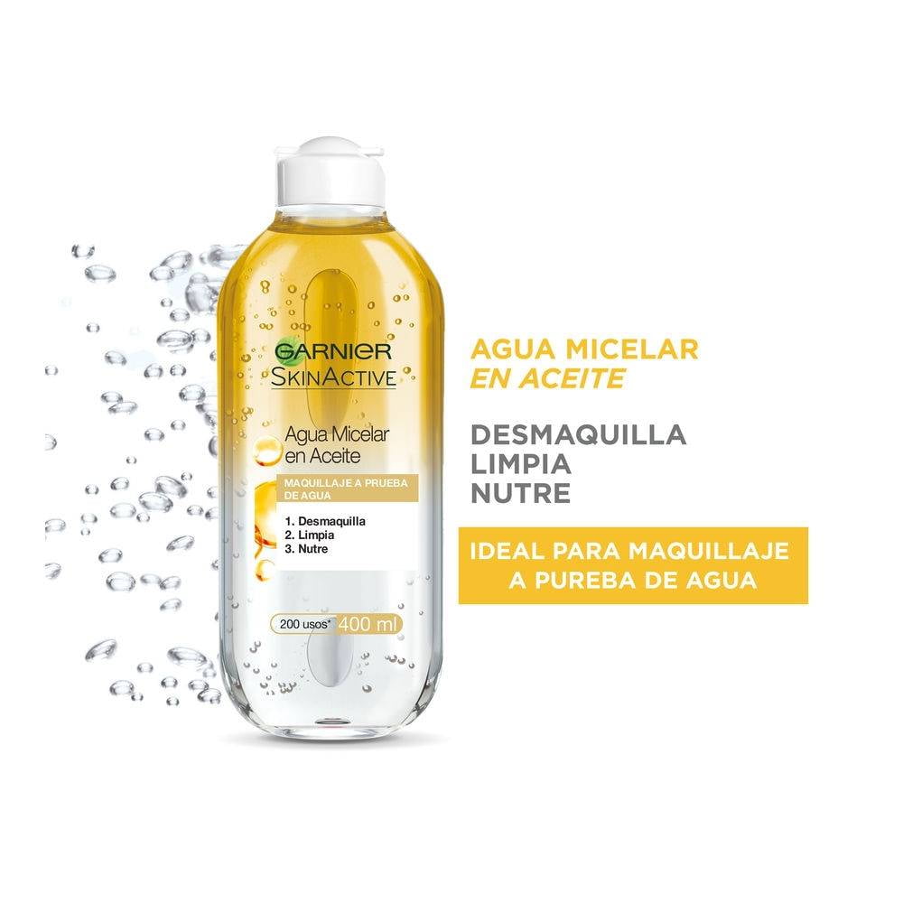 Agua micelar en aceite Garnier bote 400 ml - Supermercados DIA