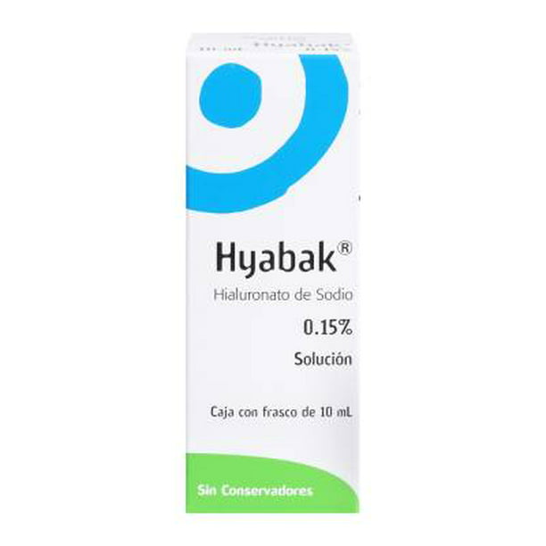 Colirio Hyabak 0.15% Solución Oftálmica 10ml