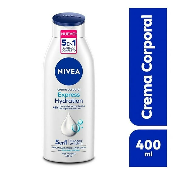 Crema corporal humectante NIVEA Express Hydration express hydration 400 ml