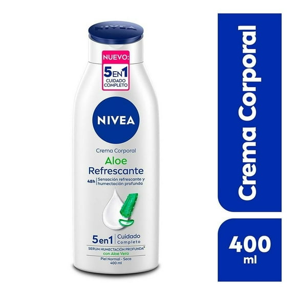 Crema corporal humectante NIVEA Aloe Refrescante aloe refrescante 400 ml