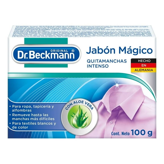 Jabón mágico Dr. Beckmann quitamanchas con aloe vera 100 g