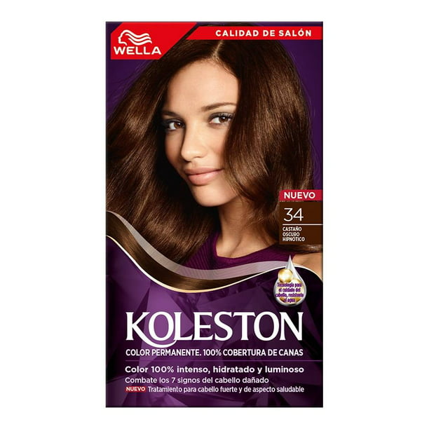 bestia Muslo Impuro Tinte para cabello Koleston 34 castaño oscuro hipnótico | Walmart