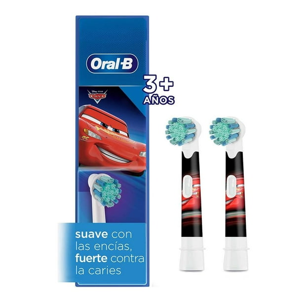 Tarjeta postal Bailarín Novedad Cabezales de repuesto para cepillo eléctrico Oral-B Disney Cars 2 pzas |  Walmart