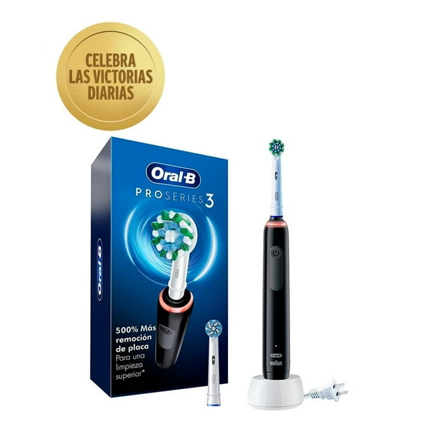 Cepillo de dientes eléctrico + cabezales Oral-B Pro Series 3 con