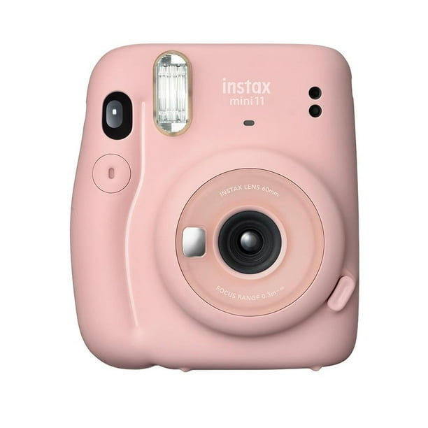 Fujifilm Instax Mini 9 Cámara instantánea rosa con estuche y