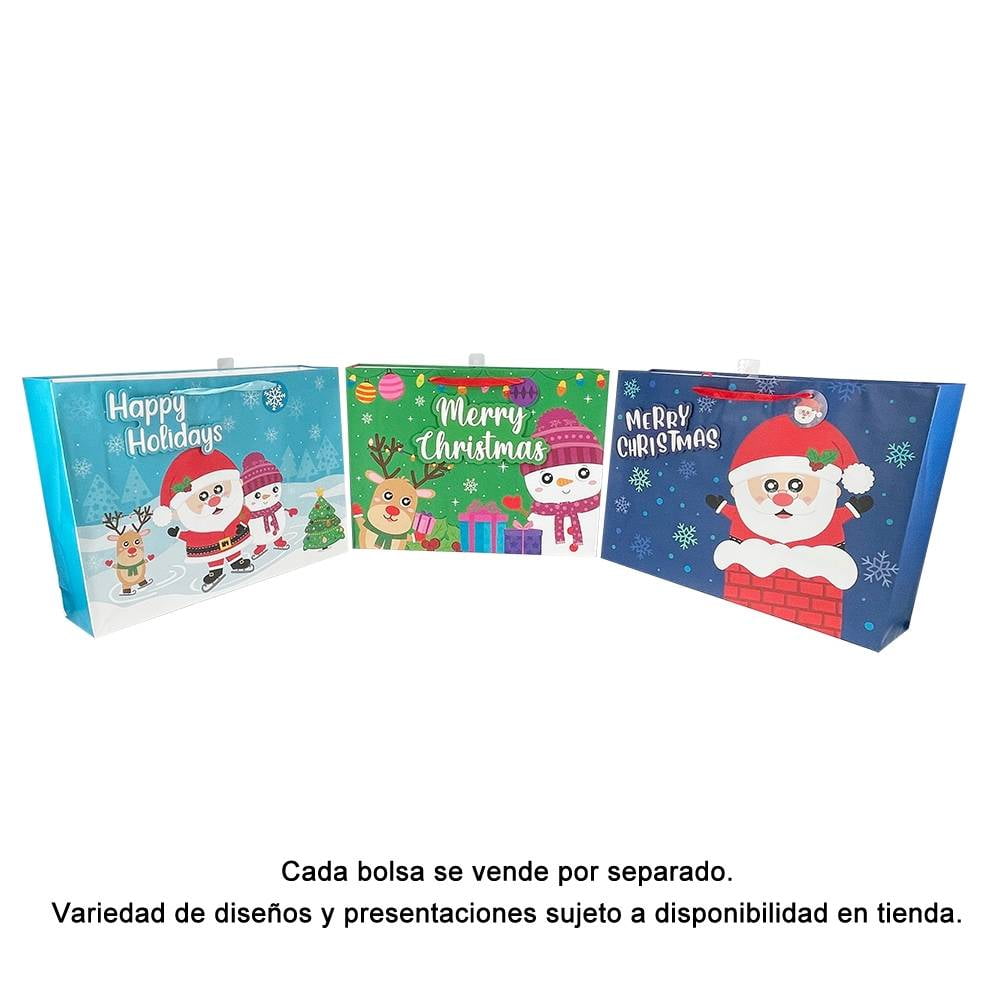 Bolsa de Regalo de Navidad Varios Modelos 1 pza